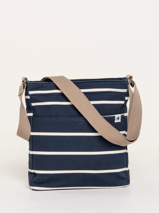 Brakeburn Classic Cross Body Handbag -Navy
