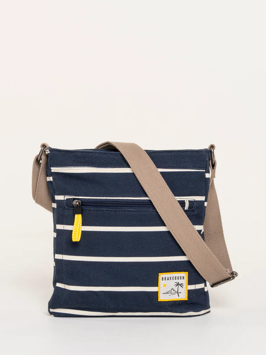 Brakeburn Classic Cross Body Handbag -Navy