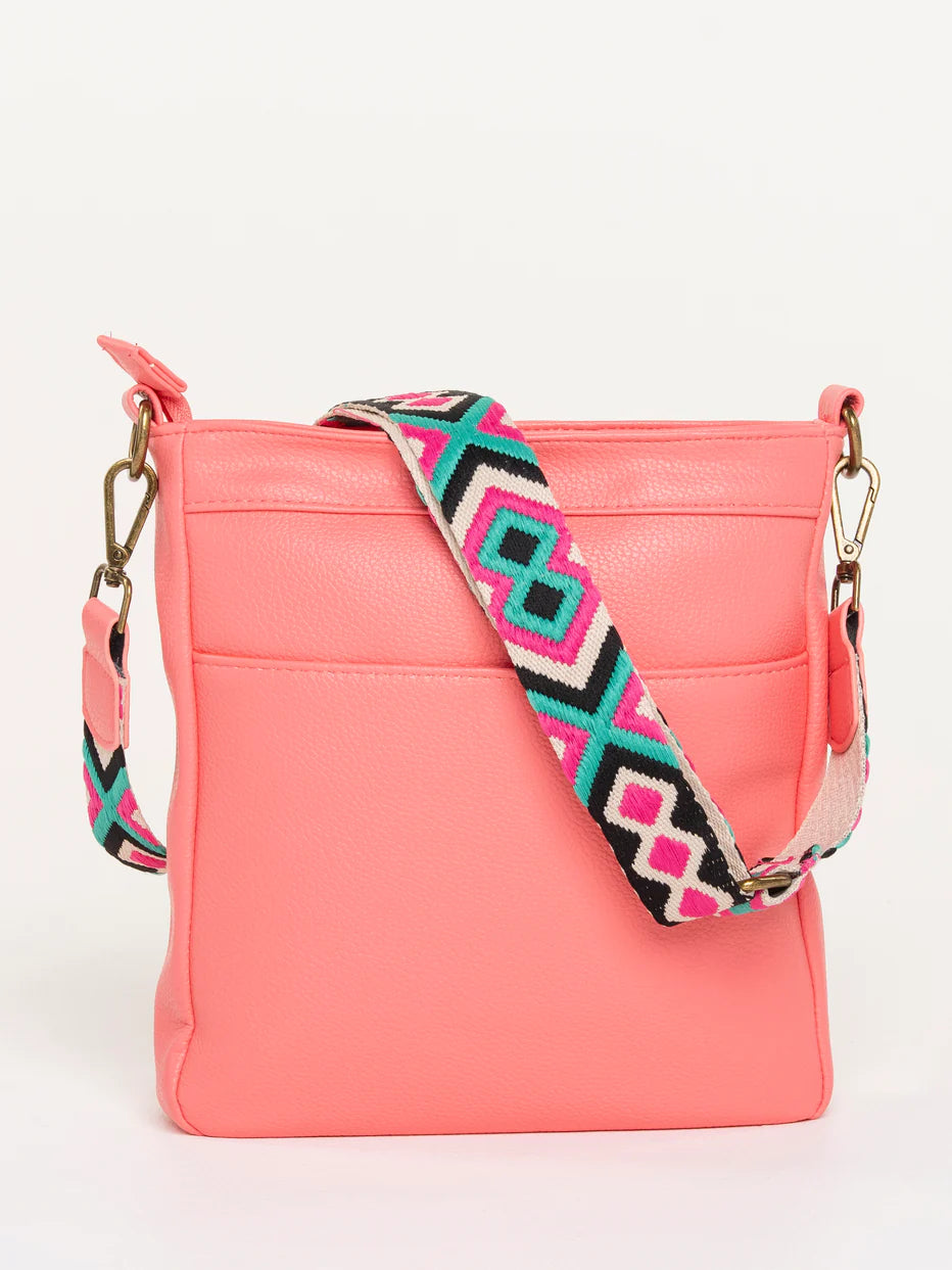 Brakeburn Sierra Coral Cross Body Handbag