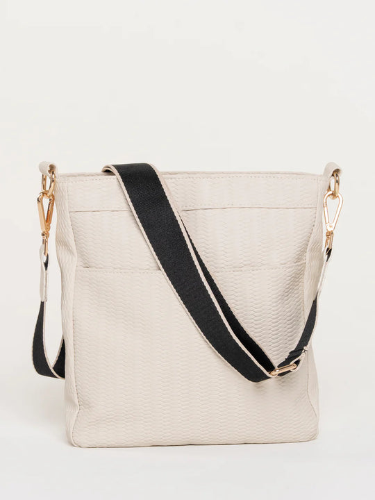 Brakeburn Sierra Cream Cross Body Handbag