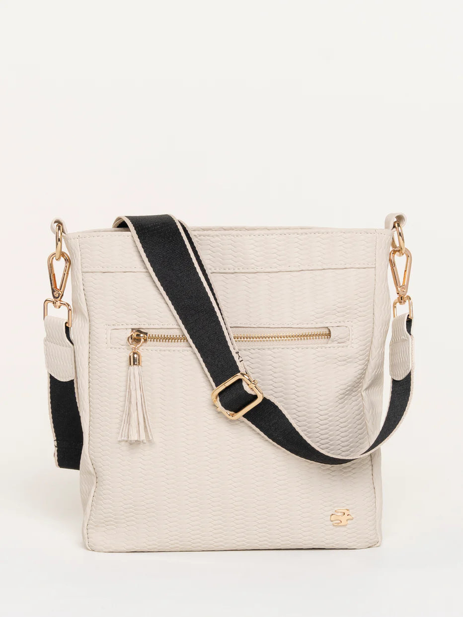 Brakeburn Sierra Cream Cross Body Handbag