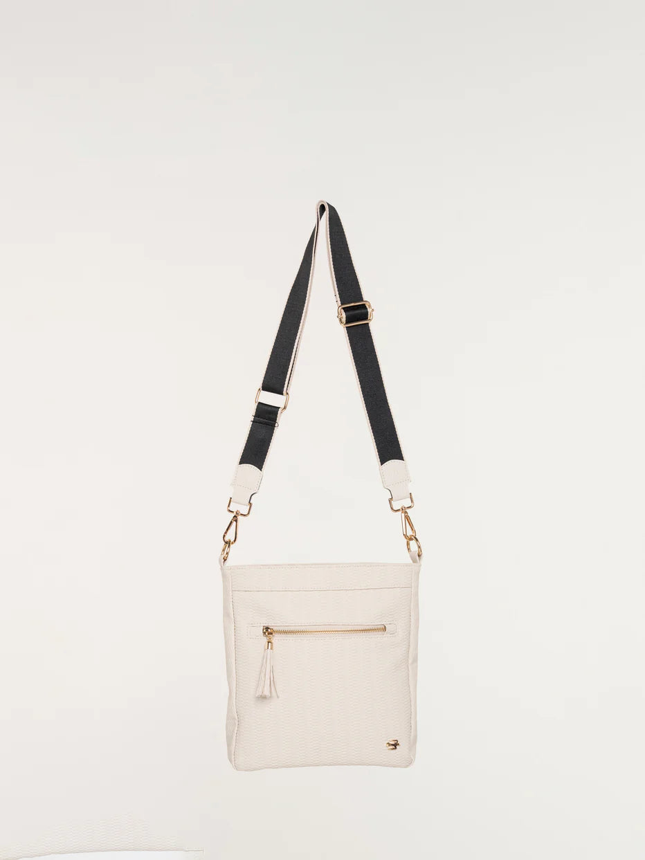 Brakeburn Sierra Cream Cross Body Handbag