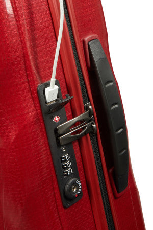 Samsonite C-lite Expandable Cabin Chili Red 55x40x20/23cm