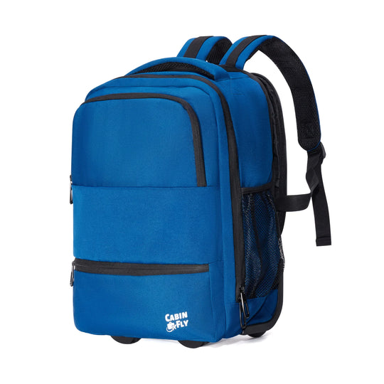 CabinFly Wheeled Under Seat Backpack 40x30x20cm -Ryanair & Aer Lingus Approved