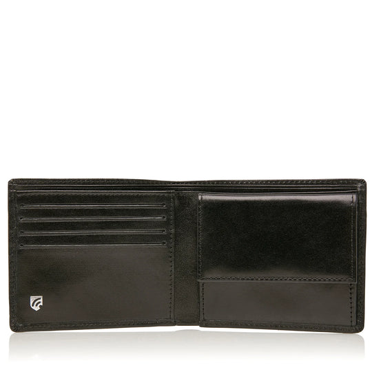 Castelijn &amp; Beerens 8 Card &amp; Note RFID Portefeuille en cuir Noir ou Marron