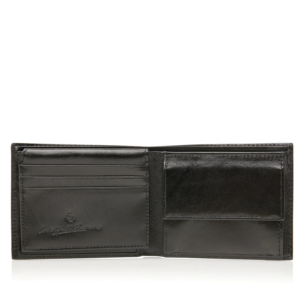 Castelijn &amp; Beerens Portefeuille en cuir RFID 9 cartes, pièces de monnaie et billets