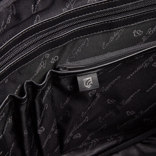 Castelijn & Beerens Charlie Leather Laptop Briefcase 15.6" RFID Black