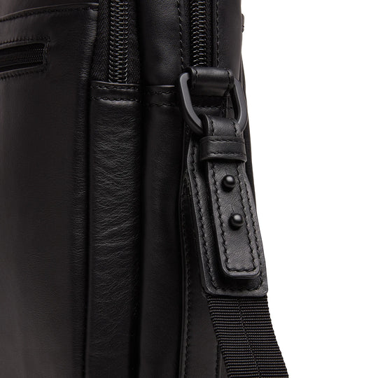 Castelijn & Beerens Charlie Leather Laptop Briefcase 15.6" RFID Black