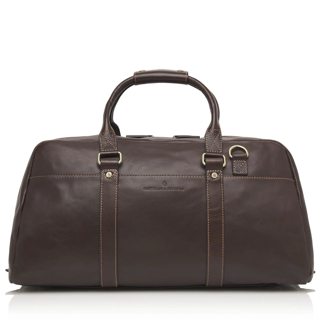 Castelijn & Beerens Weekender Leather Holdall Mocca