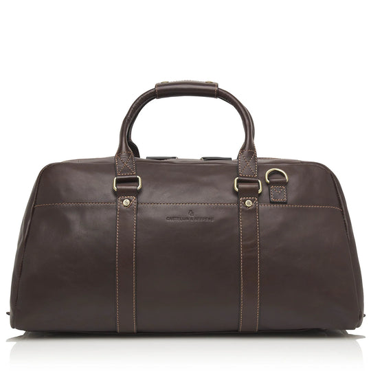 Castelijn & Beerens Weekender Leather Holdall Mocca