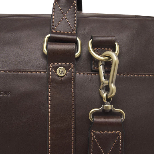Castelijn & Beerens Weekender Leather Holdall Mocca