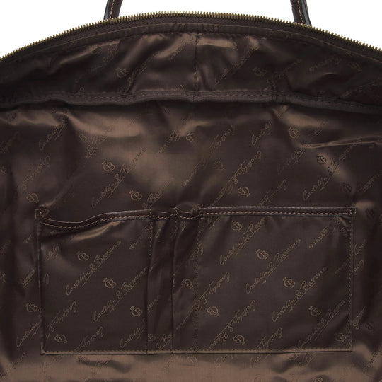 Castelijn & Beerens Weekender Leather Holdall Mocca