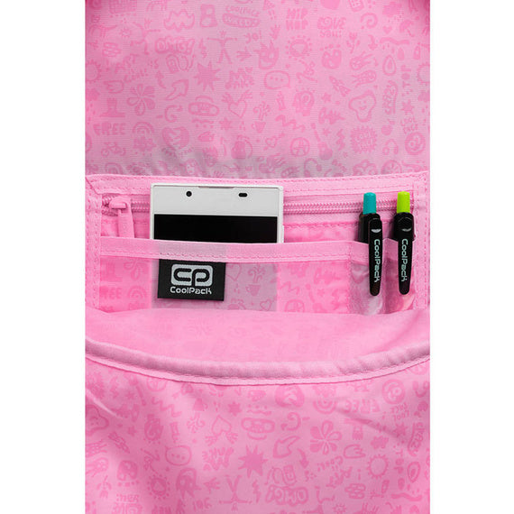 Coolpack Rider16" Pastel Powder Pink School Bag