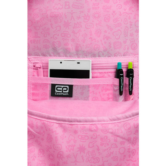 Coolpack Rider16" Pastel Powder Pink School Bag