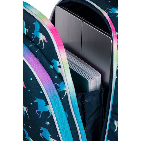 Coolpack Turtle 16"- Blue Unicorn  School Bag