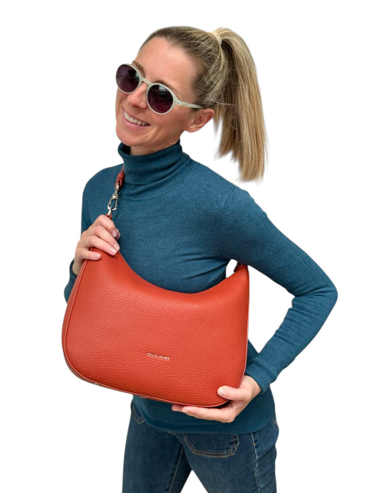 David Jones Umhängetasche 6901-2 Cognac