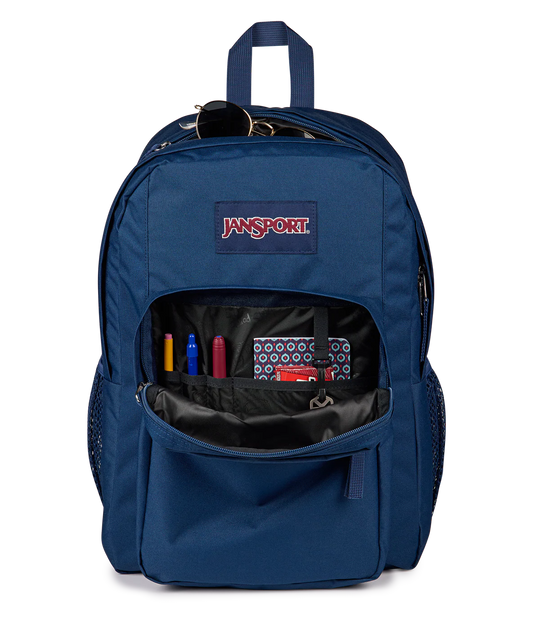 Jansport Big Day Pack Navy 34L Laptop Large Capacity School Bag
