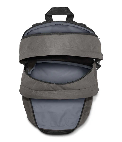 Jansport Big Student Grey School Bag open Carews Limerick