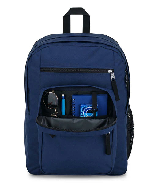 Jansport Big Student Navy School Bag pocket Carews Limerick
