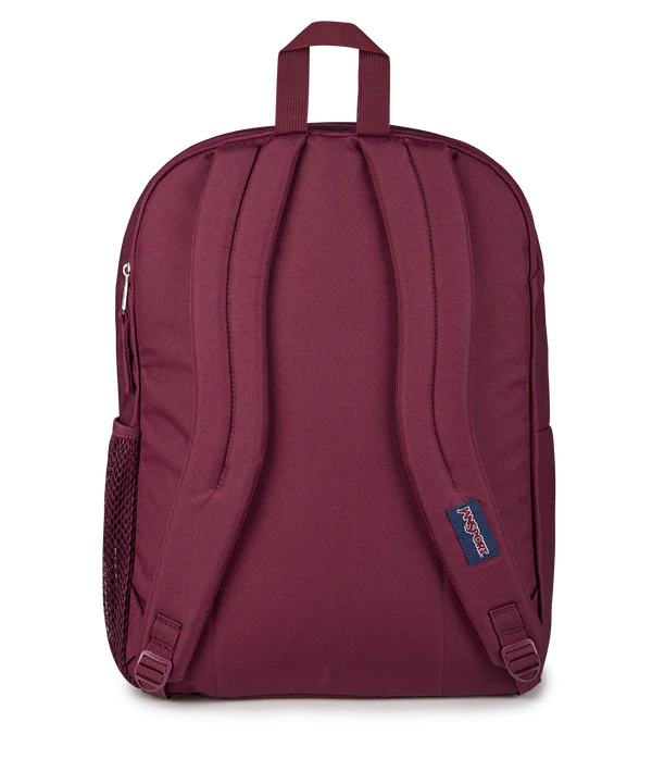 Jansport Big Student Cherry Lacquer 34L Laptop School Bag Large Capacity