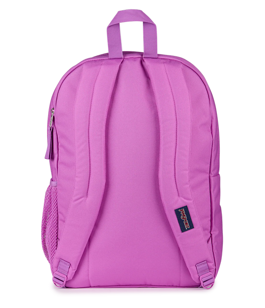 Back View JanSport Big Student 34L large school bag in digital print, a durable secondary school backpack available at Carews of Limerick