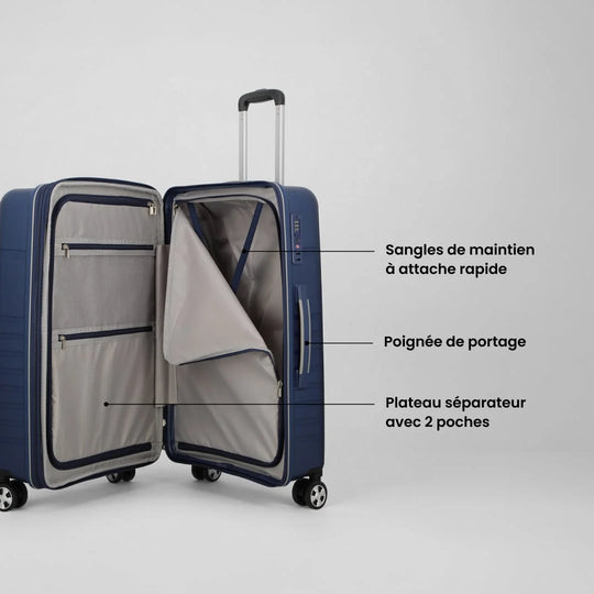 Jump Aven 76cm Large Expandable Suitcase