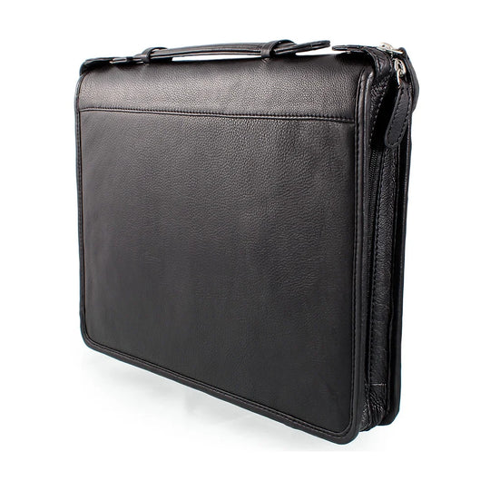 Primehide Leather Zip Around Folder