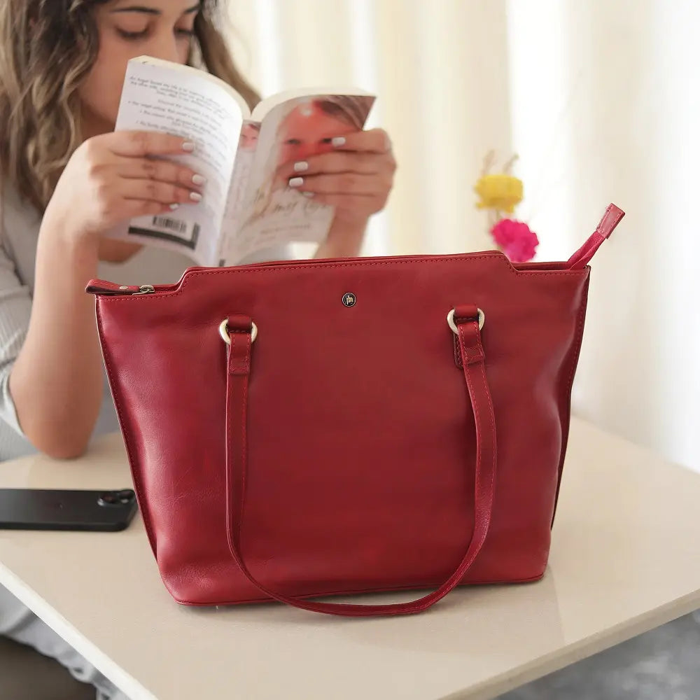 Primehide Tuscan Leather Shopper Handbag