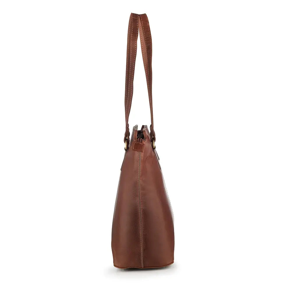 Primehide Tuscan Leather Shopper Handbag