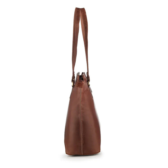 Primehide Tuscan Leather Shopper Handbag
