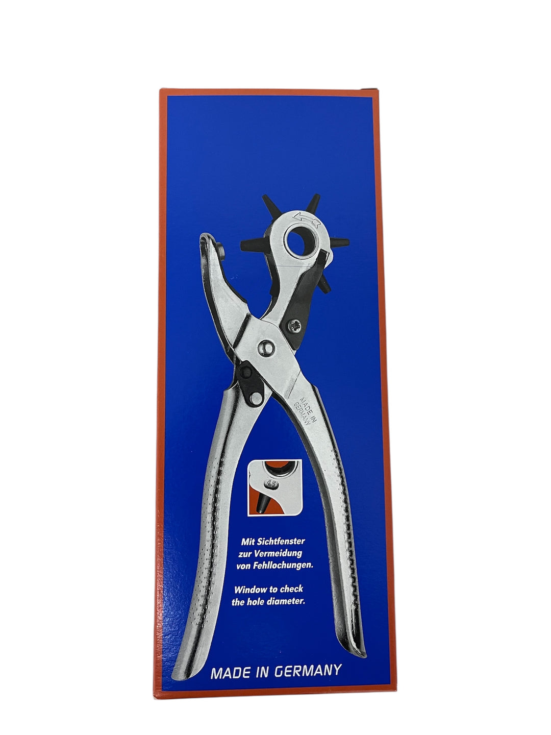 Leather Hole Punch - 6 Way Revolving Head