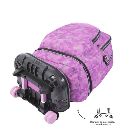 Totto Detachable Wheeled School Backpack 9I8