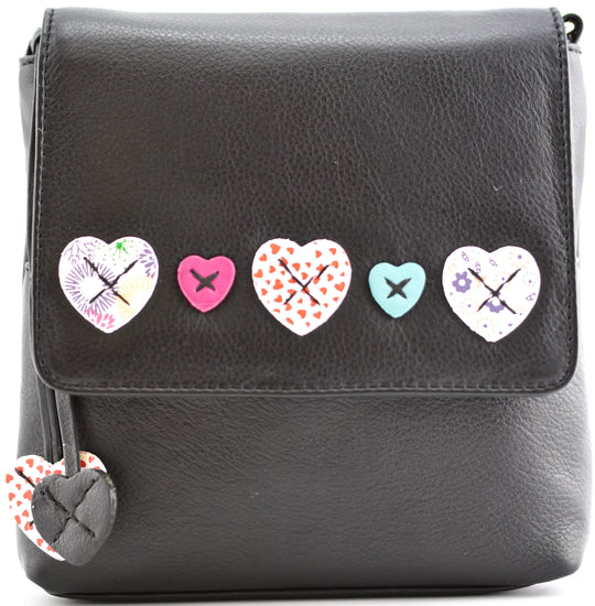 Mala Lucy Small Leather Crossbody Shoulder Handbag