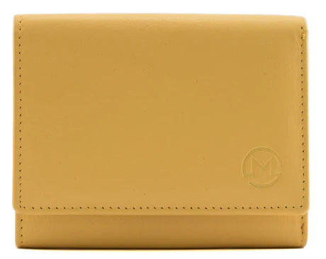 Mala Origin Leather Tri Fold ladies RFID Purse