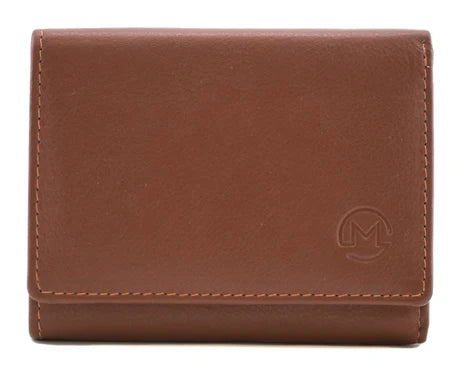 Mala Origin Leather Tri Fold ladies RFID Purse