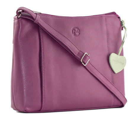 Mala Leather Anishka Slouch Crossbody Handbag