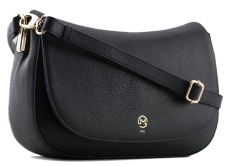 Mala Monroe Leather Shoulder Bag with strap