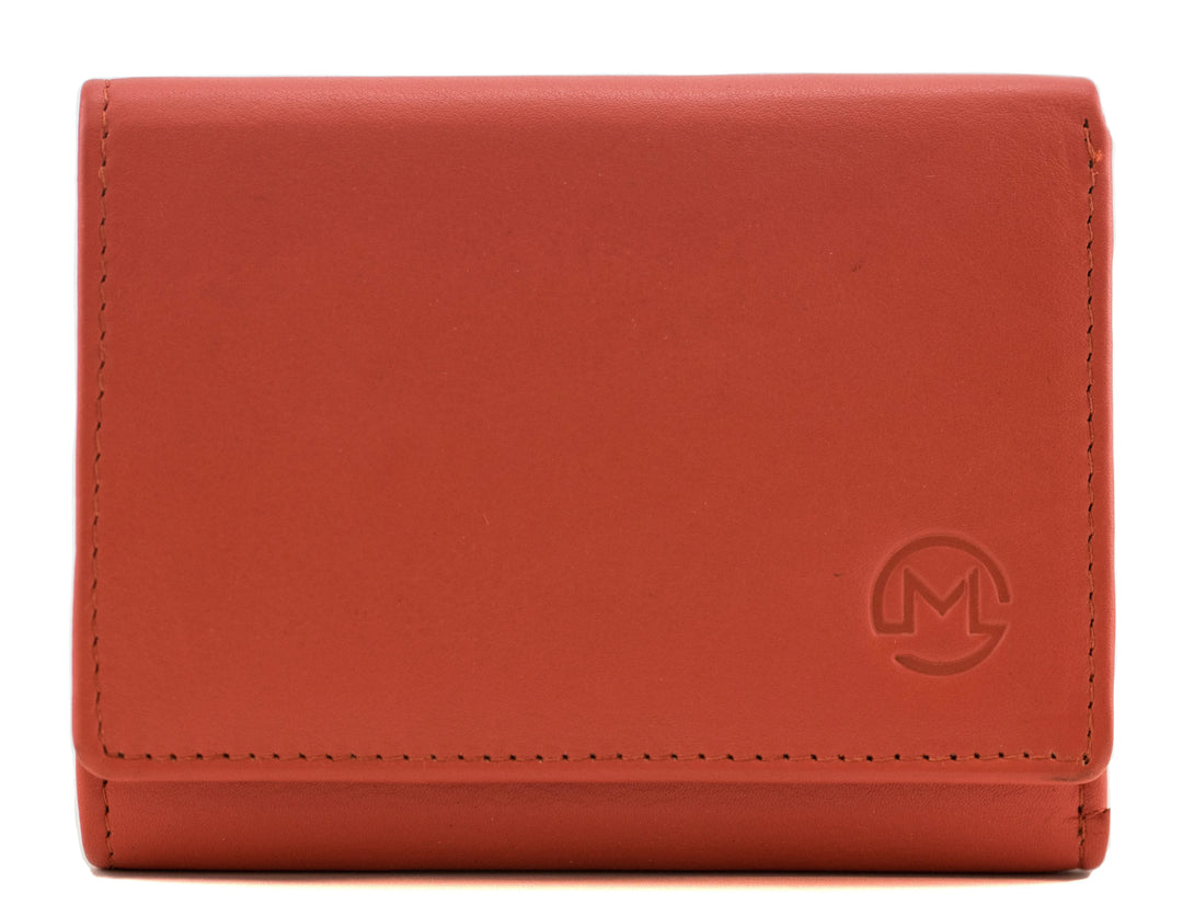 Mala Origin Leather Tri Fold ladies RFID Purse