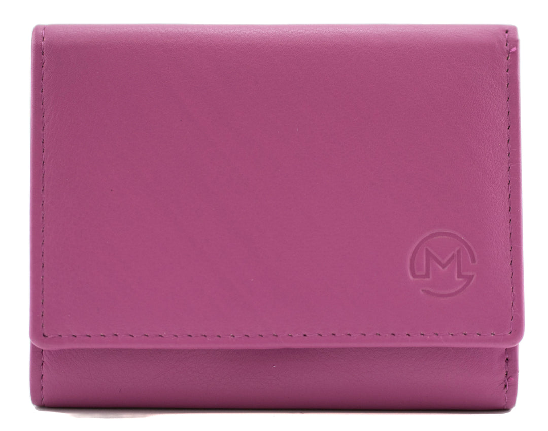 Mala Origin Leather Tri Fold ladies RFID Purse