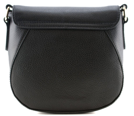 Mala Monroe Leather Saddle Shoulder Bag