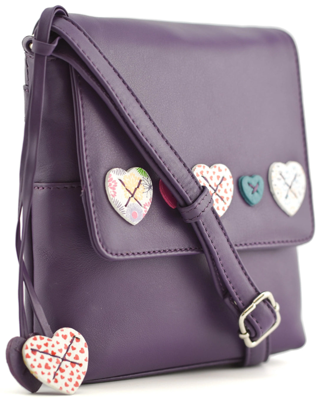 Mala Lucy Small Leather Crossbody Shoulder Handbag