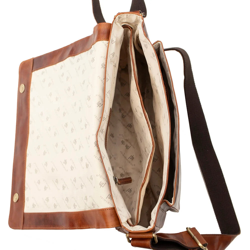 Primehide Orion Leather Messenger Bag