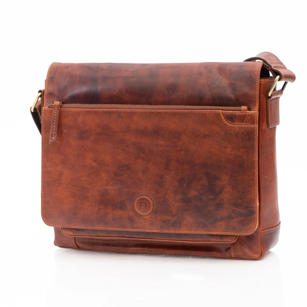 Primehide Orion Leather Messenger Bag