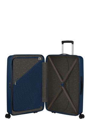 American Tourister Rejoy Navy Blue 77cm Large Suitcase