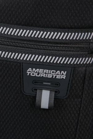 American Tourister Aerospin Lightweight Expanding Cabin Suitcase Black