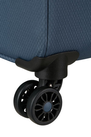 American Tourister Aerospin, großer erweiterbarer Koffer, Schwarz