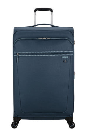 American Tourister Aerospin, großer erweiterbarer Koffer, Schwarz