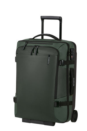 Samsonite Armox Duffle Cabin Suitcase in Moss at carews Limerick