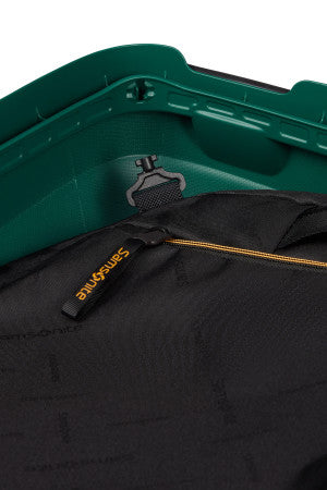 Valise cabine sans fermeture éclair Samsonite Essens 55 cm à 4 roues en graphite