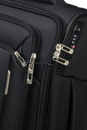 Samsonite Respark 55x40x20cm Cabin Suitcase with Laptop Sleeve - Ozone Black